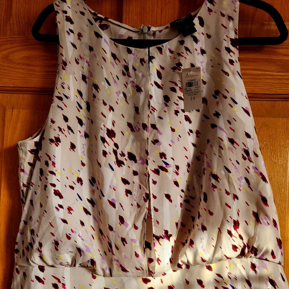 Ann Taylor sleeveless blouse